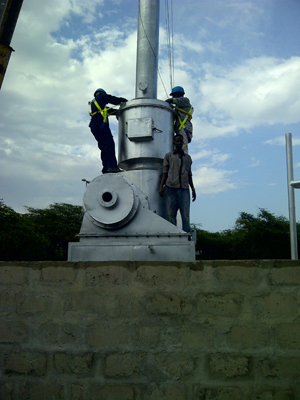 Double chamber incinerator